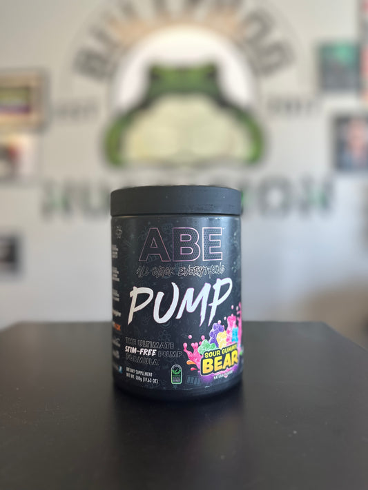 All Black Everything: Pump Pre-Workout