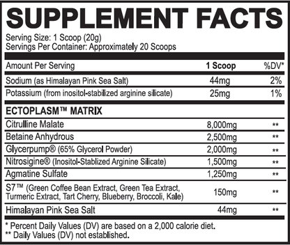 Black Magic: Ectoplasm - Non Stim Pre-Workout