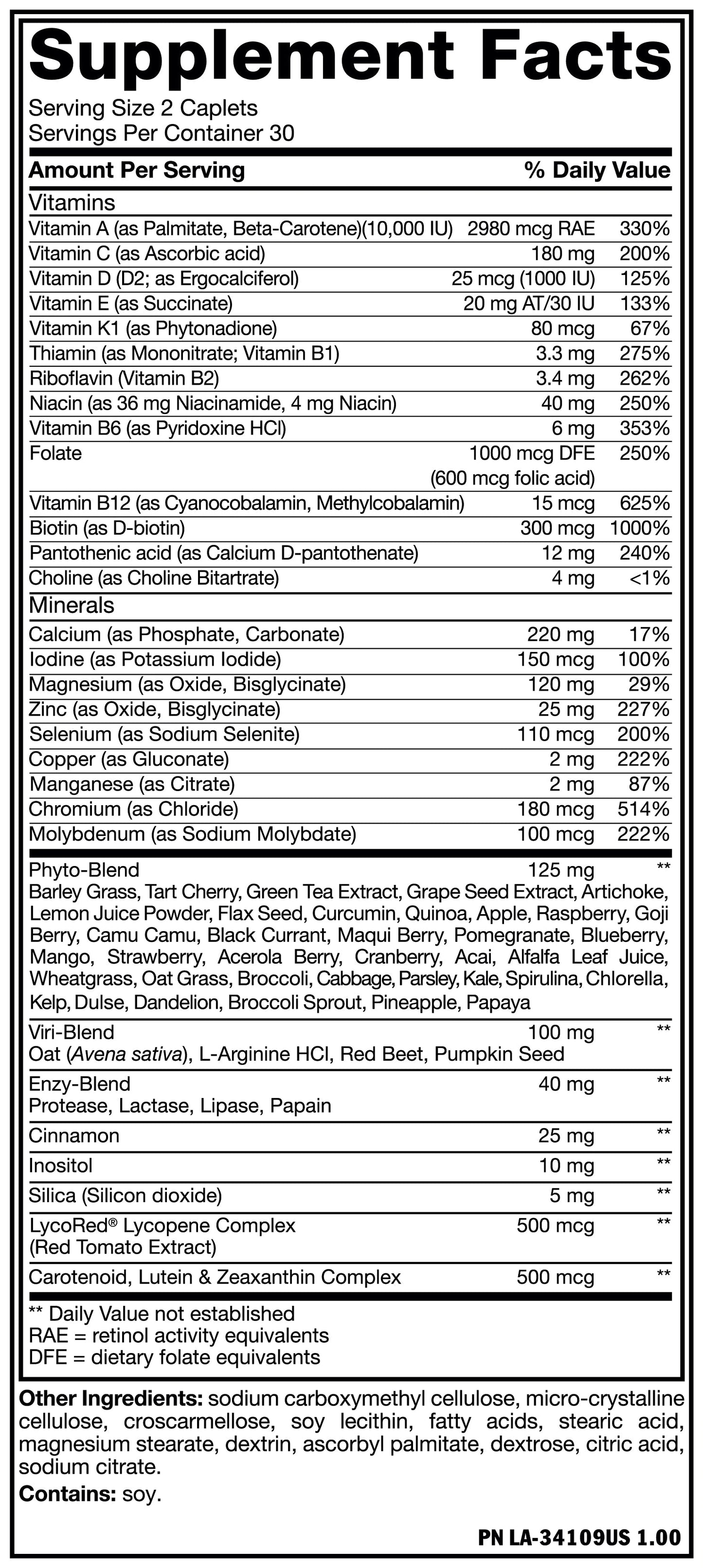 Mutant: Daily Multi-Vitamin